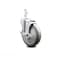 Service Caster 5 Inch Gray Polyurethane Wheel Swivel 3/4 Inch Square Stem Caster with Brake SCC-SQ20S514-PPUB-GRY-TLB-34 - alternate 2